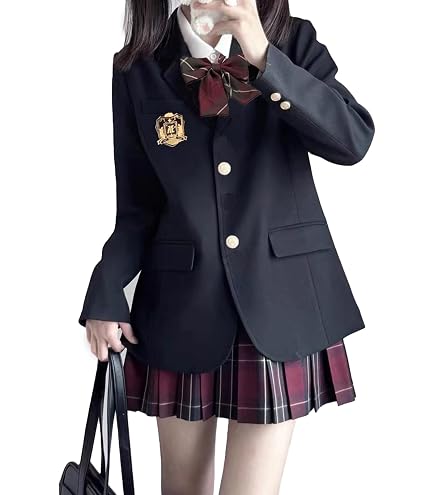 Cossa 女子高校生制服セット Amazon.co.jp: [COSSA] コスプレ 制服 ブレザー JK 女子高校生